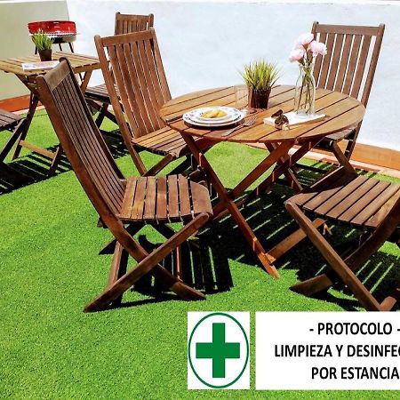 Large Apartment With Large And Sunny Terrace - Garden & Outdoor Gym , Alicante Center Eksteriør bilde
