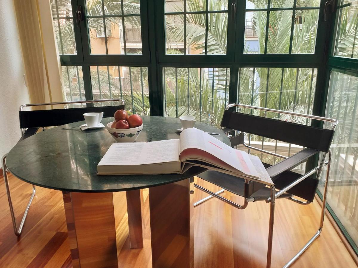 Large Apartment With Large And Sunny Terrace - Garden & Outdoor Gym , Alicante Center Eksteriør bilde